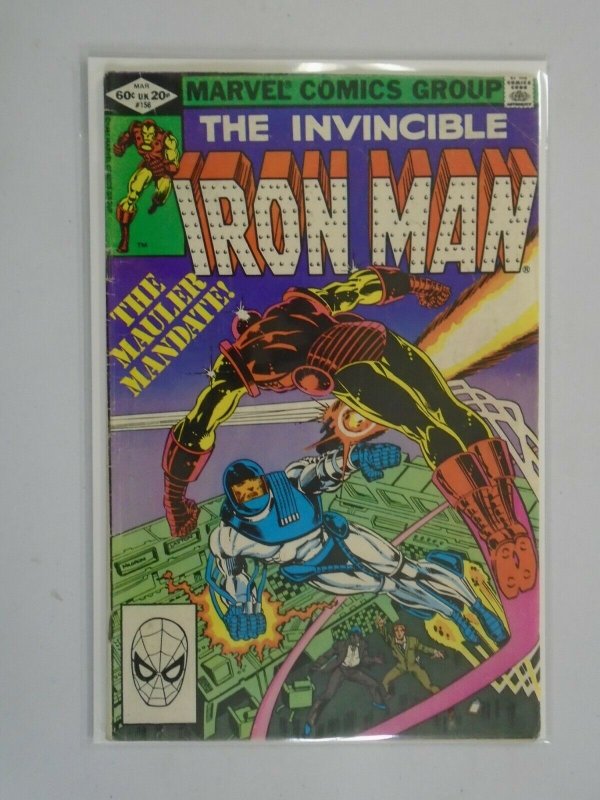 Iron Man #156 4.0 VG (1982 1st Series)