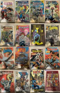 Lot of 16 Comics (See Description) Fantastic Four, Hawkman, Gargoyle, Elektra...