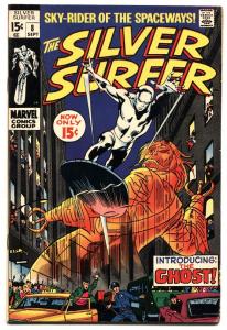 Silver Surfer #8 1969- Marvel Comics- Ghost appearance