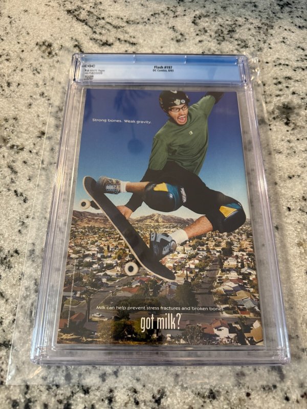 Flash # 197 CGC Graded 9.6 DC Comic Book 1st Zoom Appearance JH22