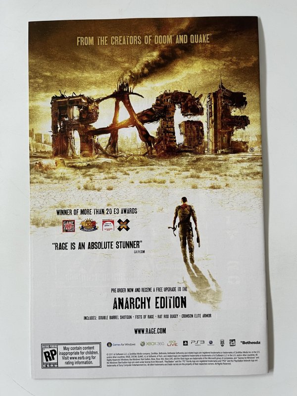 Rage #1  - NM+ (2011)