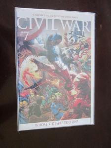 Civil War #1-7B average 9.2 - 9.4 - #3 is D 8.0 VF (2006-07)