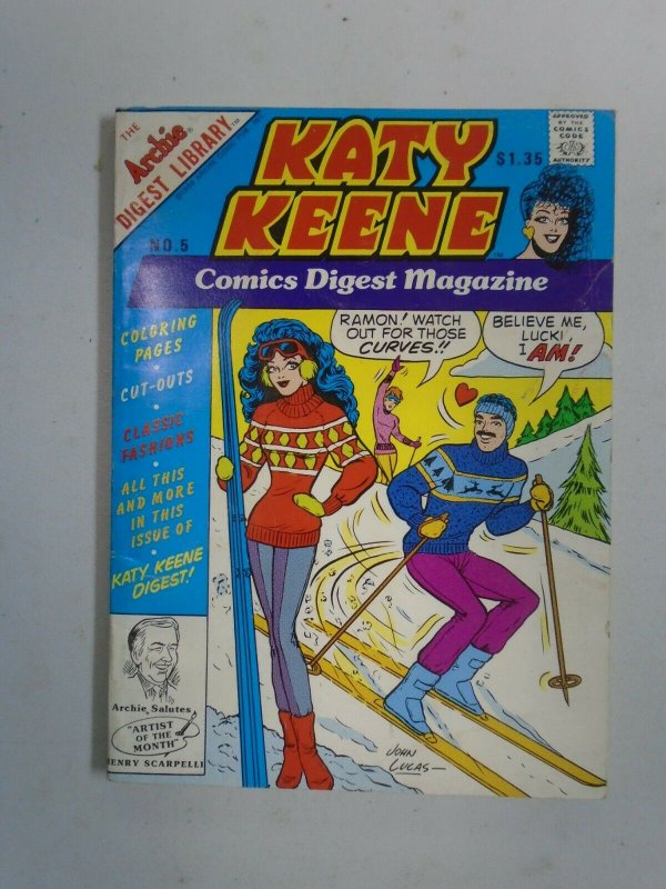 Katy Keene Comics Digest #5 4.0 VF (1989 Close-Up)