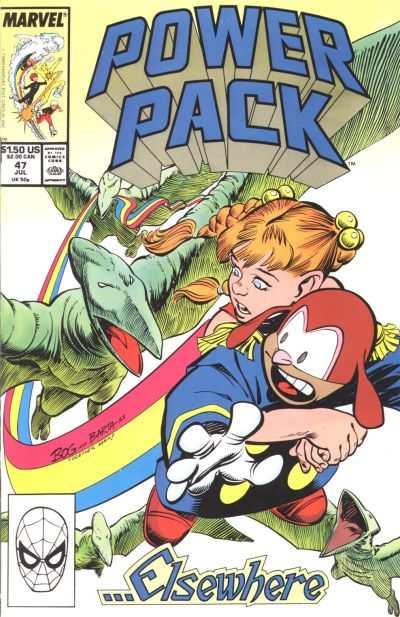 Power Pack (1984 series) #47, VF- (Stock photo)