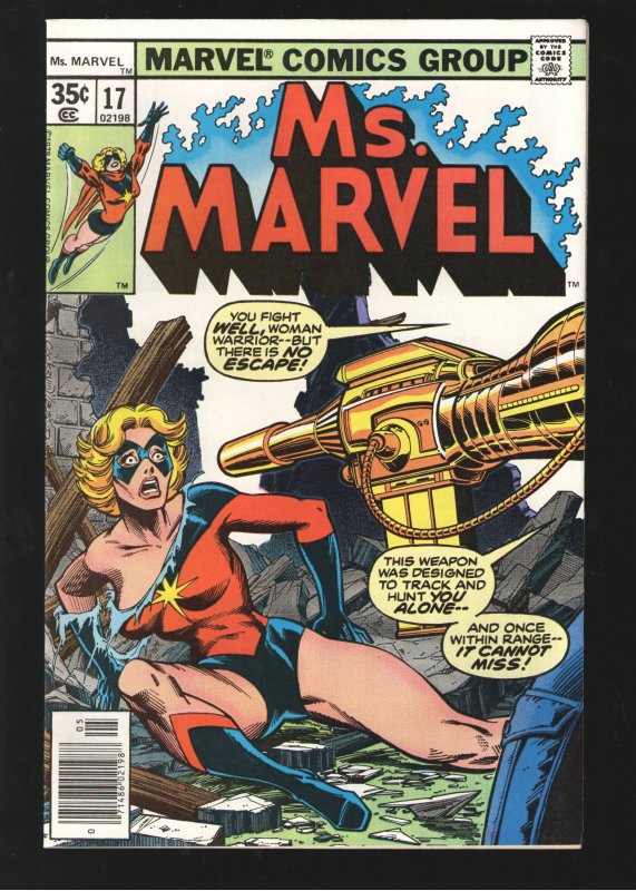 MS MARVEL 17 NM+ 9.2; 2nd cameo app of Raven Darkholme disguised as Nick