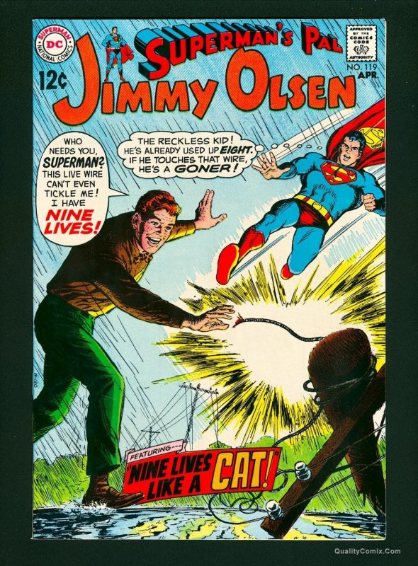 Superman's Pal Jimmy Olsen #119 NM+ 9.6 White