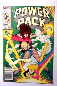 Power Pack #53 (1990) Marvel Comics 1st Print Comic Book
