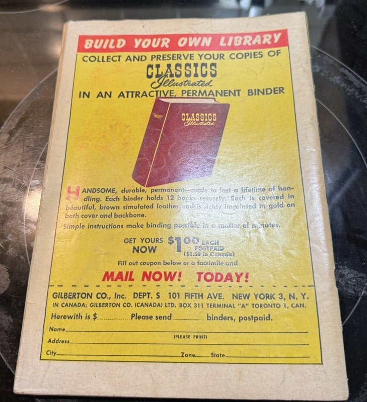 Classics Illustrated #31 (1946)