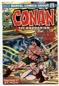 CONAN THE BARBARIAN #35--1973--MARVEL--comic book--VF+