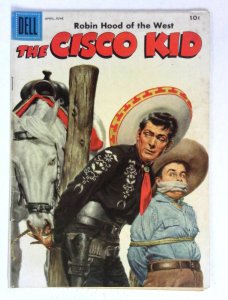Cisco Kid Dell #35 Dell tied to cactus on cover comic book VG (1957)