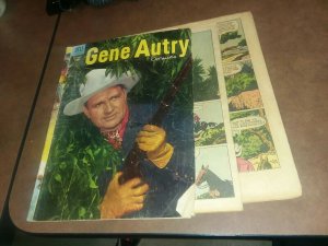 Gene Autry 8 36 91 Dell Comics 1950's Golden Age Lot Run Set Collection western