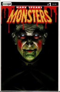 Mark Spears Monsters #1 Cover B Dripping Blood Variant (2024)