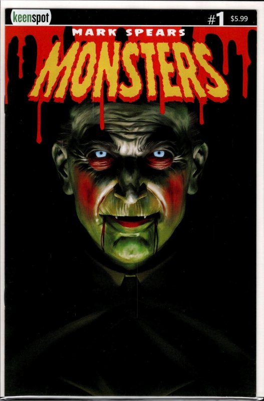 Mark Spears Monsters #1 Cover B Dripping Blood Variant (2024)