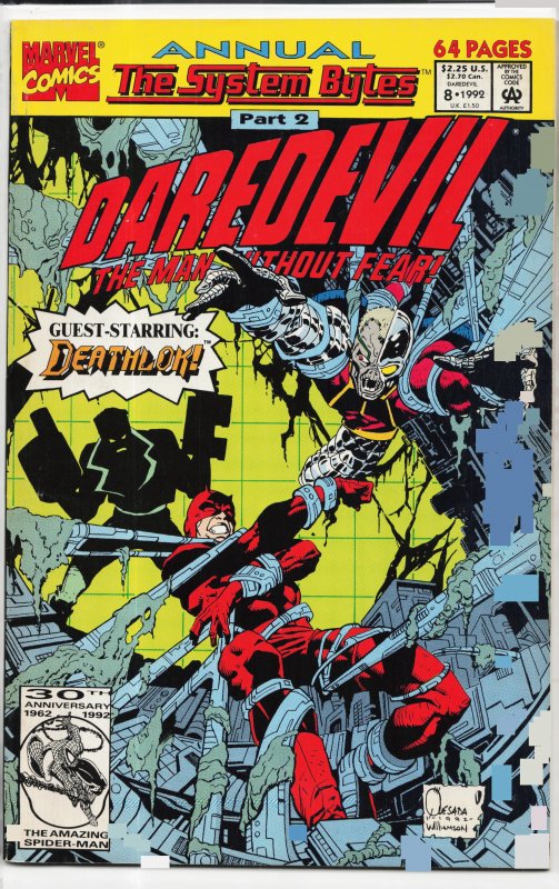 Daredevil Annual #8 Direct Edition (1992) Daredevil