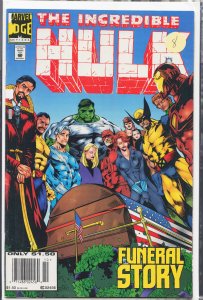 The Incredible Hulk #434 Newsstand Edition (1995) Hulk
