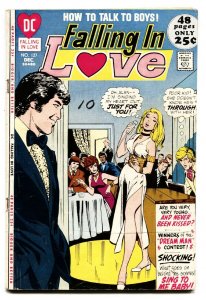 FALLING IN LOVE #127 COMIC BOOK Singer cover 1971-DC ROMANCE COMIC