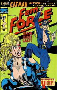 Femforce #44 VF ; AC | Cat-Man