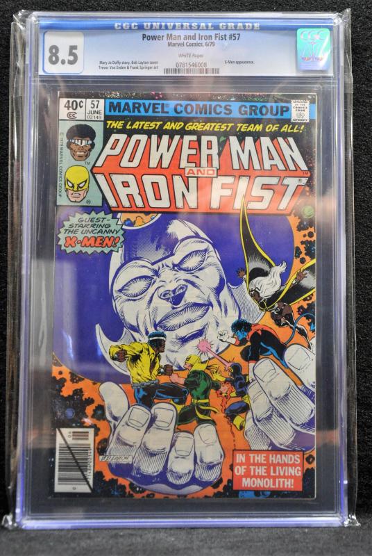 Power Man and Iron Fist #57 (Marvel, 1979) CGC 8.5