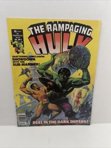 Rampaging Hulk #6 1977 Marvel Magazine