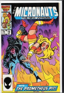 Micronauts: The New Voyages #19 (1986)