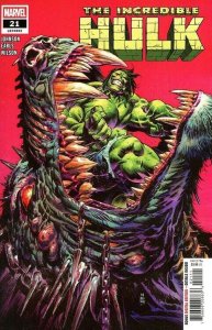 Incredible Hulk Volume 4 #21 Marvel Comics Nic Klein Regular Cover Near Mint