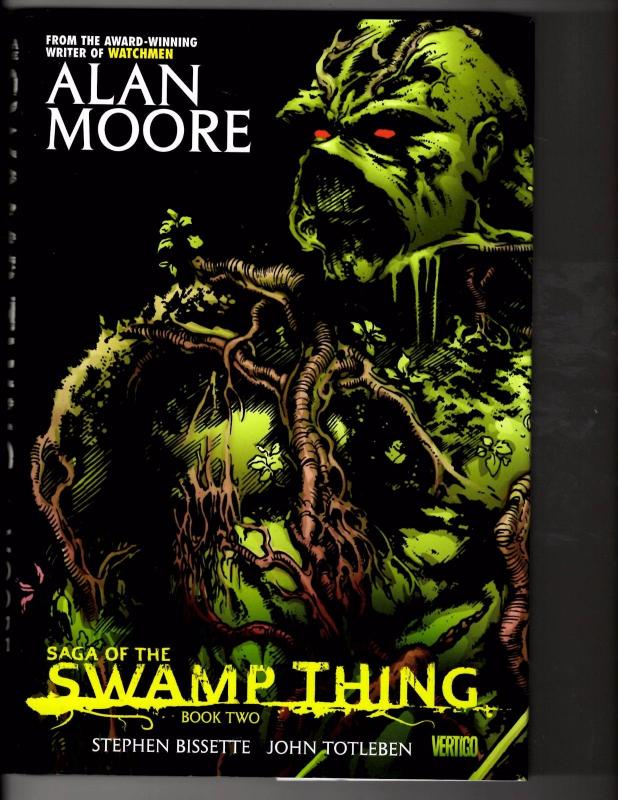 Saga Of The Swamp Thing Book # 2 HARDCOVER DC Comics Graphic Novel Al Moore LH12