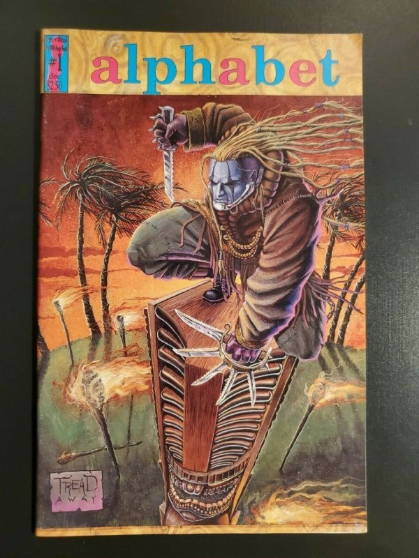 ALPHABET #1 (1993) Dark Visions Publishing NM Treadaway art|