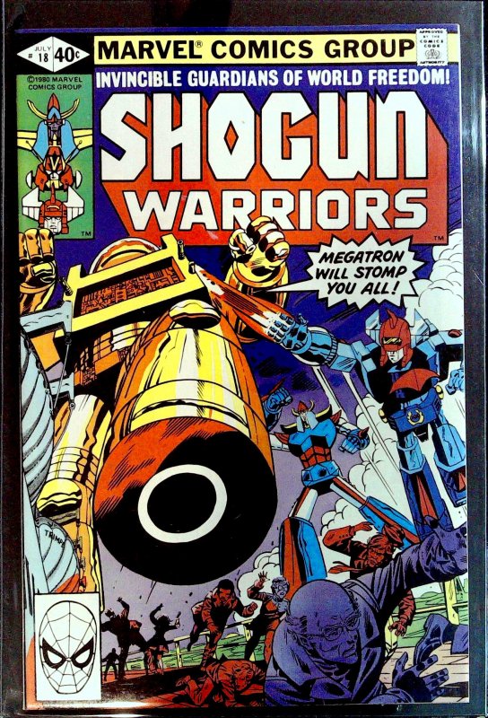 Shogun Warriors #18 (1980)