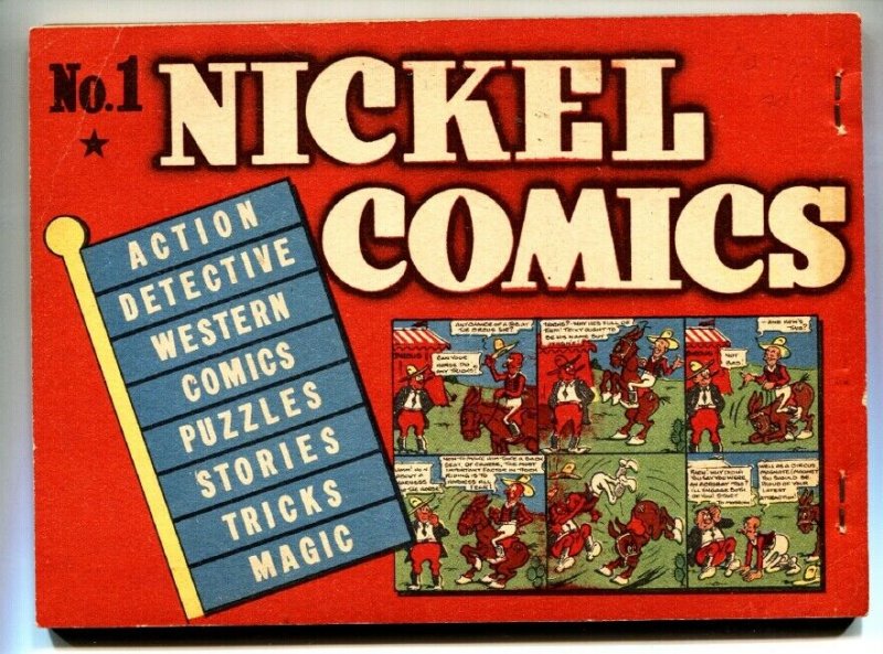 Nickel Comics #1-1938-very rare DELL-Gerber 7-Otto Messmer