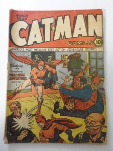 Cat-Man Comics #23 (1944) GD- Condition see description