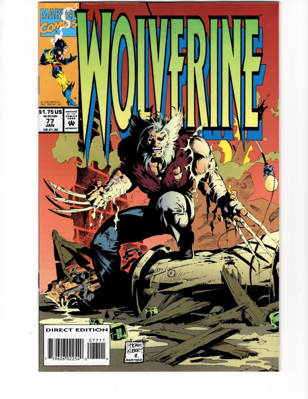 Wolverine #77 >>> $4.99 UNLIMITED SHIPPING !!!