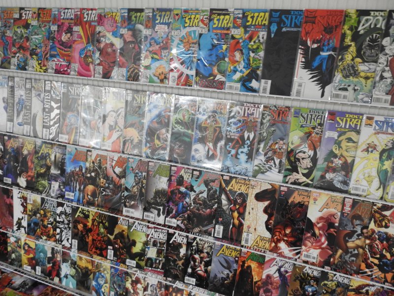 Huge Lot 210+ Comics W/ Dr. Strange, Avengers, Siege+ Avg VF- Condition!