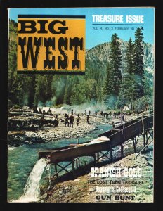 Big West 2/1970-Treasure issue-Paint Your Wagon-Lee Marvin The Mercenary ...