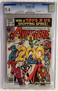 ?~HOT~MARVEL~AVENGERS #200~LANDMARK ISSUE w/ GEORGE PEREZ COVER~CGC 9.4~HOT~?