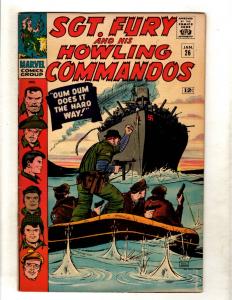 Sgt. Fury & His Howling Commandos # 26 VF Marvel Silver Age Comic Book JF11