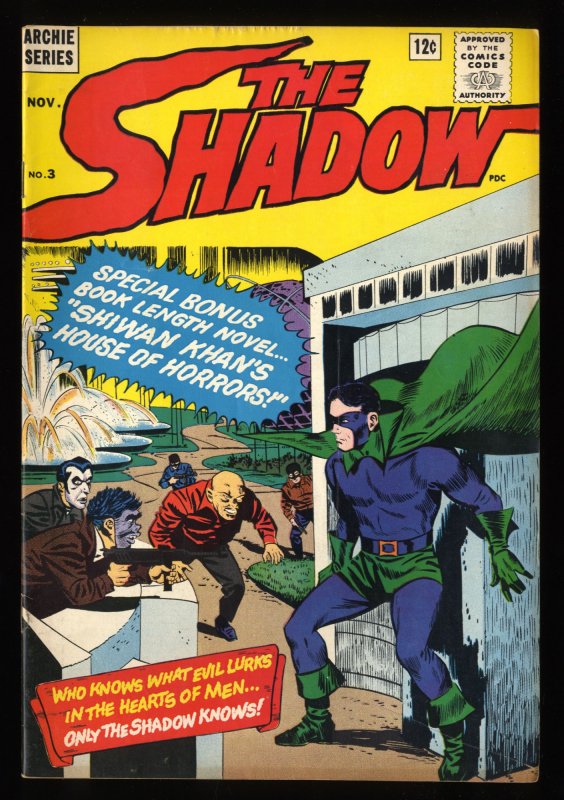 Shadow #3 FN 6.0 (Archie)