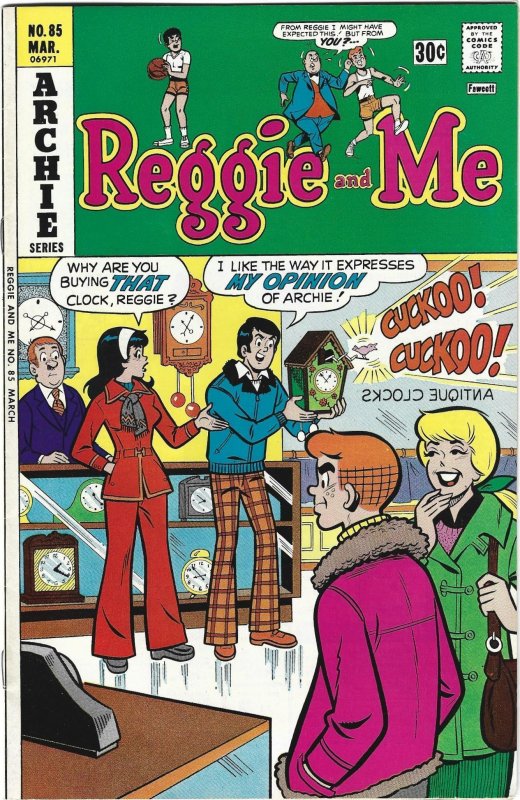 Reggie and Me 85 Comic Books Bronze Age Archie Comics