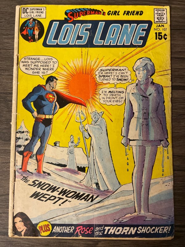 Superman's Girl Friend, Lois Lane #107 (1971)