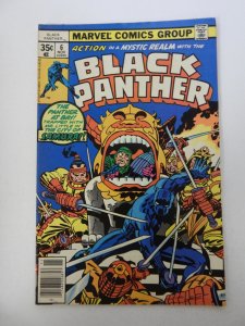 Black Panther #6 (1977) VG/FN condition moisture damage