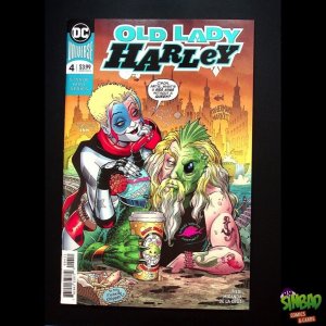 Old Lady Harley 4 1st app. of Old Man Aquaman