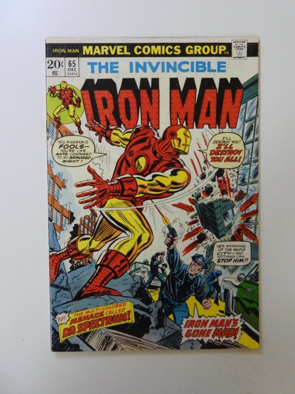 Iron Man #65 (1973) FN/VF condition