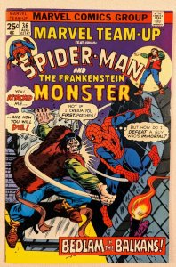 MARVEL TEAM-UP 6 Pack Issues 36, 39, 57, 114, 134 Annual 5 All Dry Cleaned