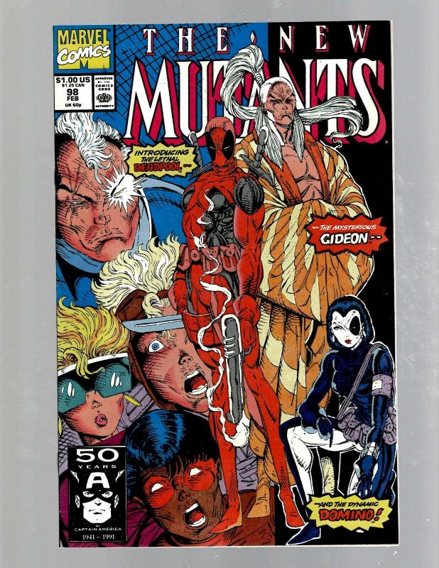 New Mutants # 98 NM Marvel Comic Book XMen Wolverine Cable X-Force DEADPOOL SM19