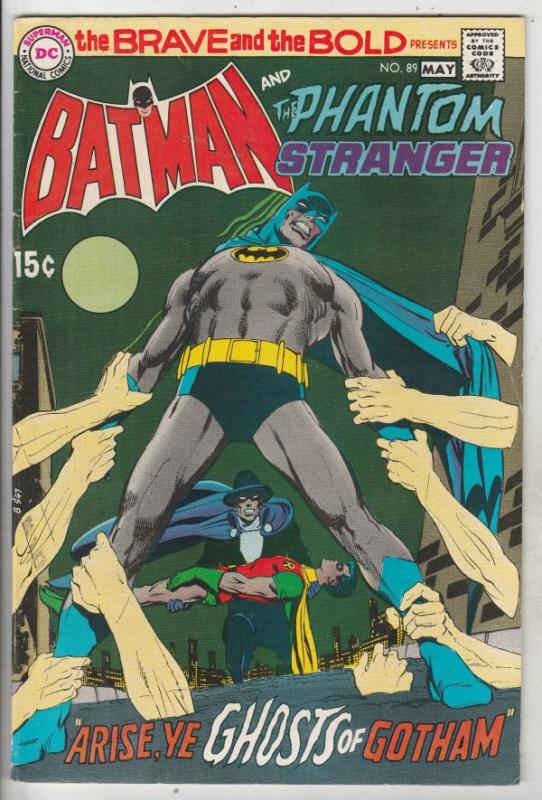 Brave and the Bold, The #89 (May-70) VF High-Grade Batman, Phantom Stranger