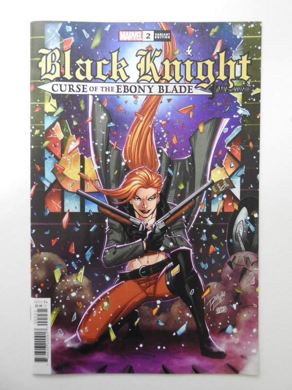 Black Knight: Curse of the Ebony Blade #2 NM- Condition! Variant!