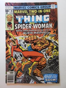 Marvel Two-in-One #30 W/ Early Spider-Woman App!! Solid VG/Fine Condition!