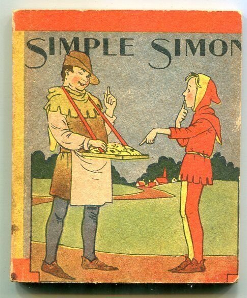 Simple Simon Wee Little Book 1934- Mother Goose Rhymes FN-