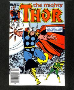 Thor #365 Newsstand Variant 1st Full Appearance Throg!