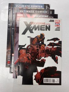 4 MARVEL comic books Ultimate Comics X-Men #11 13 Wolverine X-Men #5 8 23 KM19