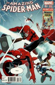 Amazing Spider-Man #17 1:15 Avengers Variant (Marvel, 2015) NM